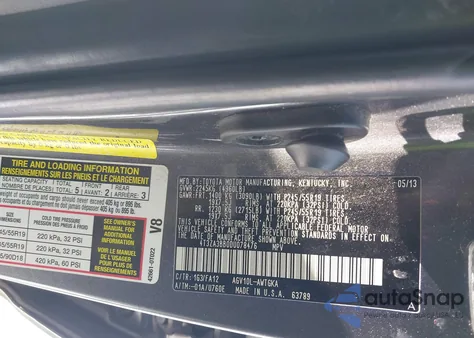 2013 Toyota Venza Le z USA, uszkodzony, nr VIN 4T3ZA3BB0DU078476